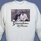 Generations Personalized Photo Sweatshirt